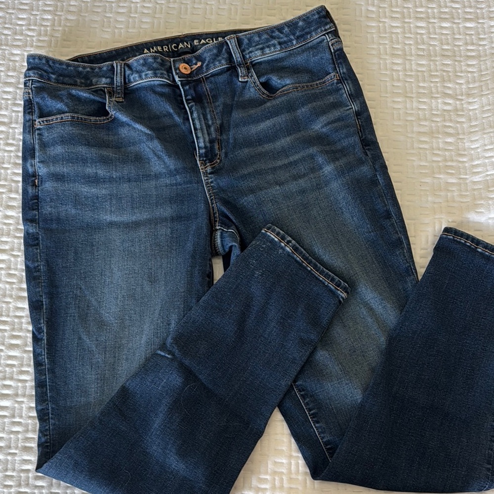 American Eagle Outfitters Women's Blue Jeans